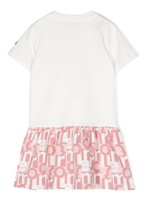 Abito bambina con t-shirt girocollo MONCLER KIDS | I19518I000068790N034